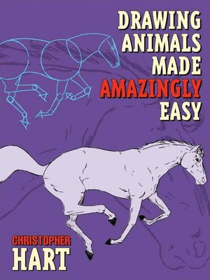 cover image of Drawing Animals Made Amazingly Easy